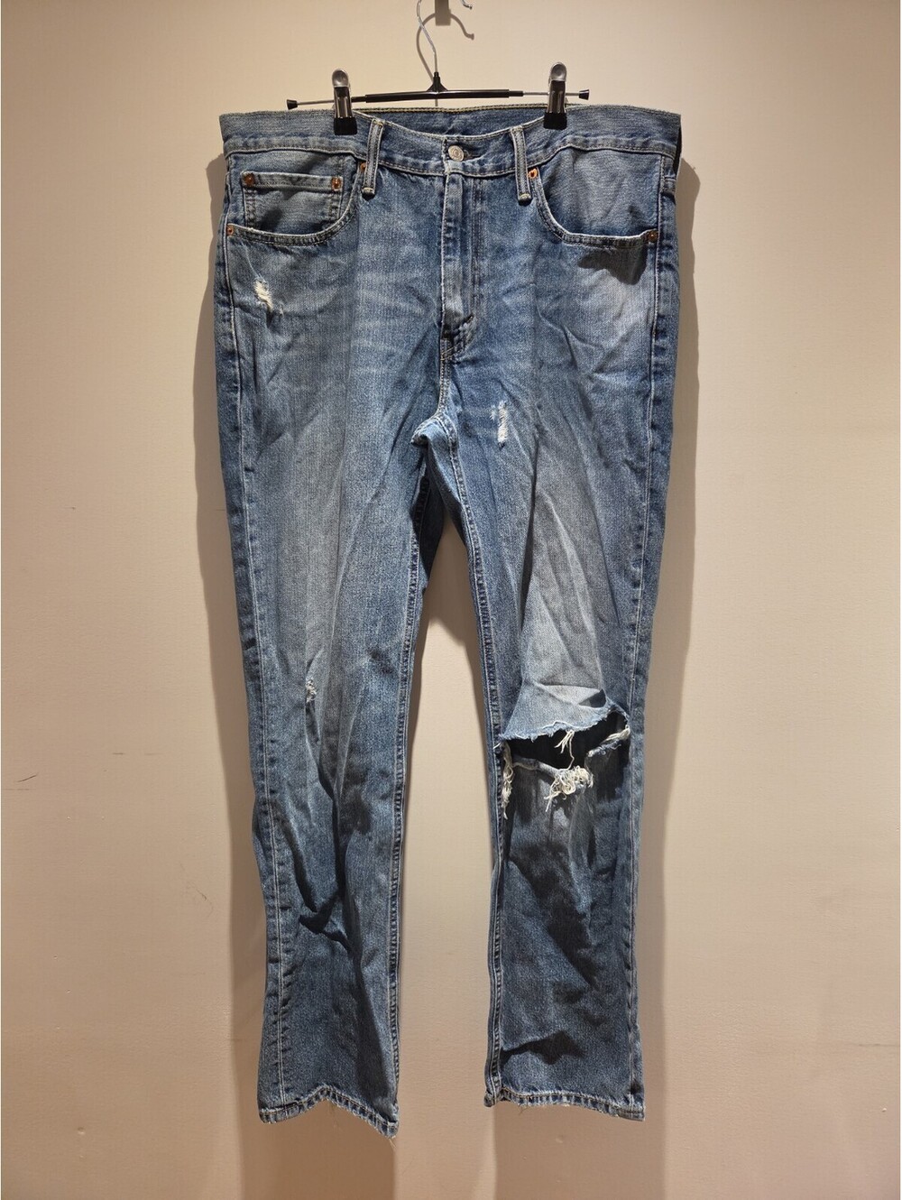 Men’s Levis 541 Athletic Taper Jeans 34x34 Blue Medium Wash Denim